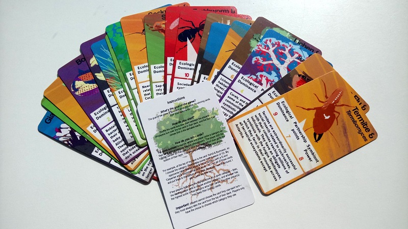 Picture of the cards "symbiosis war"
